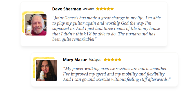 Joint Genesis Reviews
