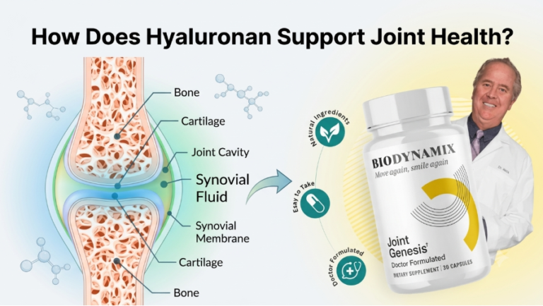 Hyaluronan Supports Joint Health